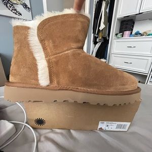 Ugg Classic Mini with fluff